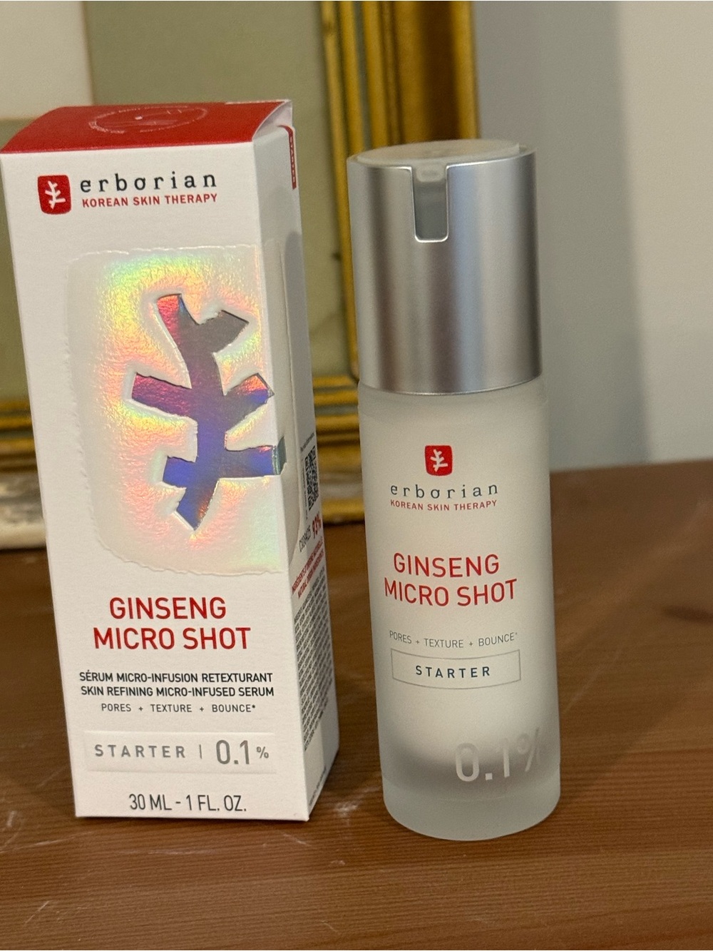 Erborian Ginseng Micro Shot Starter Serum - NIB